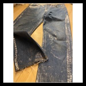 Levi's Blue Distressed Women Jeans